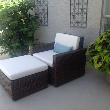 Sunbrella RAIN chair cushions