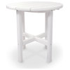 Ivy Terrace Classics 18" Round Side Table, White