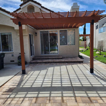 Pergola in Keller