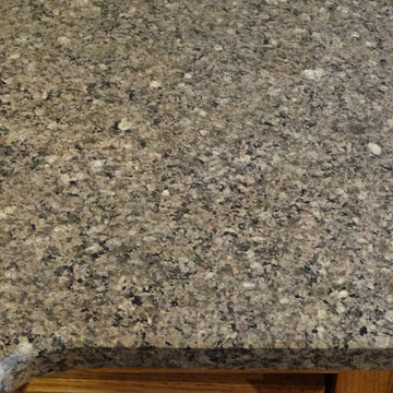 Copper Silk Granite Kitchen