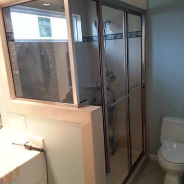Sliding shower doors Frameless and Framed