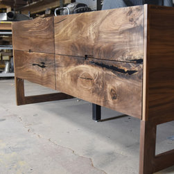 Free Standing Walnut Bath Vanity - Bathroom Vanities And Sink Consoles