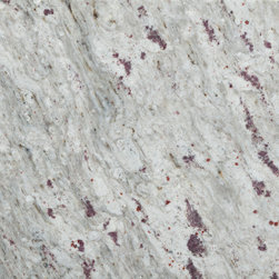 Moon White Prefab Granite Slab Includes Backsplash - Kitchen Countertops