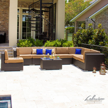 Avery Island 6-Person Patio Sectional Set