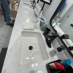 Master Bathroom Renovation - Vanity Tops And Side Splashes