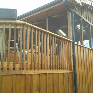 Highland Park Re-deck & Stain Deck and Four Season Room