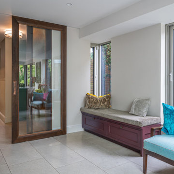 Contemporary open-plan living space