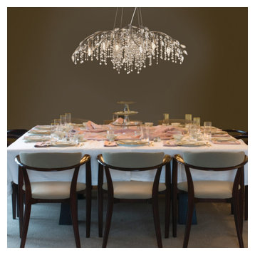 Best Chandelier For Sloped Ceiling | Shelly Lighting