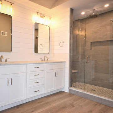 Large Owner’s bathroom and closet renovation in West Chester