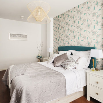 Alegría y color en una primera vivienda