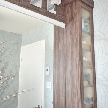 Salle de bain Paons