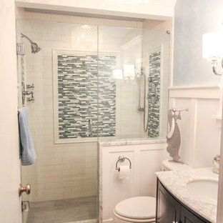 Kleine Badezimmer mit Travertin Ideen, Design & Bilder - Juli 2020