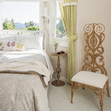 Guest Bedroom with Bay Window