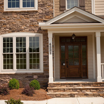 Raleigh NC Stone Photos New Homes