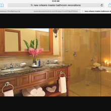 Upstairs bathrooms