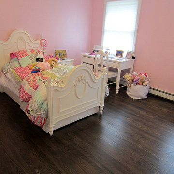 Smithtown:  INSTALL NEW & REFINISH EXSTING W EBONY/GRAY BLEND & BONA TRAFFIC HD