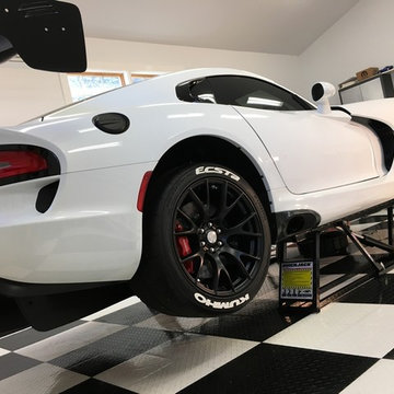RaceDeck Garage Flooring - Home Garage with cool Viper