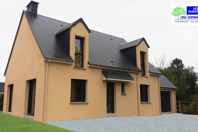 Inspiration pour une maison traditionnelle.