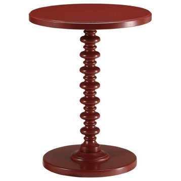 Acton Side Table, Red