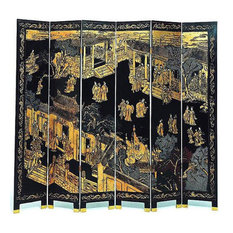 Imperial Court 6-Panel Screen