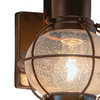 Chatham 6.5" Outdoor Wall Light Burnished Bronze