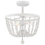 Trade Winds Lighting - Trade Winds Lighting 2-Light Ceiling Light In Distressed Wood - This 2-Light Ceiling Light From Trade Winds Lighting Comes In A Distressed Wood Finish. It Measures 16" High X 14" Long X 14" Wide. This Light Uses 2 Candelabra Bulb(S).  This light requires 2 , 60W Watt Bulbs (Not Included) UL Certified.