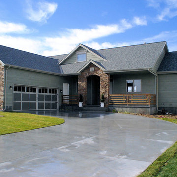 Ave. P Place - Front elevation