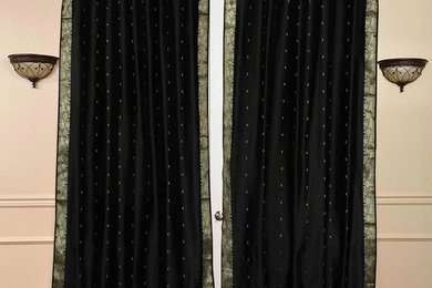 Ring Top Sari Curtains