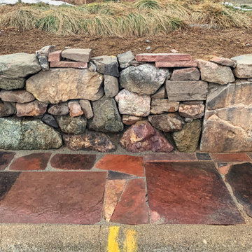 Boulder Rustic Wall Restoration Detail