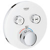 Grohtherm SmartControl Dual Function Thermostatic Trim With Control Module