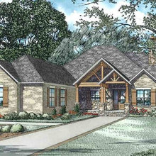 Plan 60671ND - Rustic Mountain Home Plan