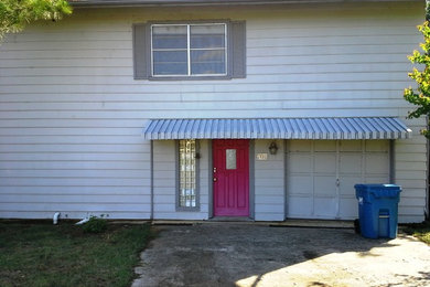Example of a minimalist exterior home design in Austin
