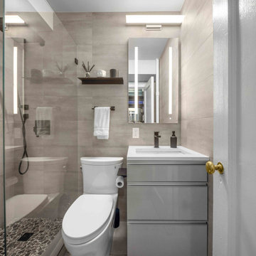 Kitchen and Bathroom Remodel in a Studio Apartment