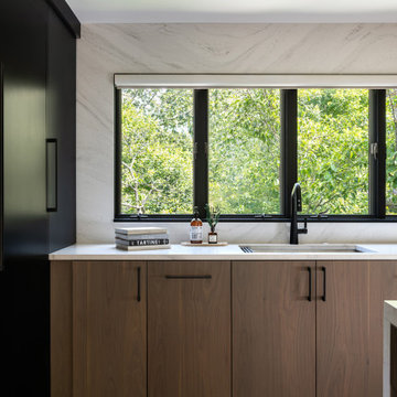 Contemporary Kitchen with Scullery