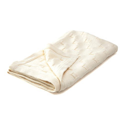 Sefte Living - Sefte Qipi Baby Blanket, Cream - Products