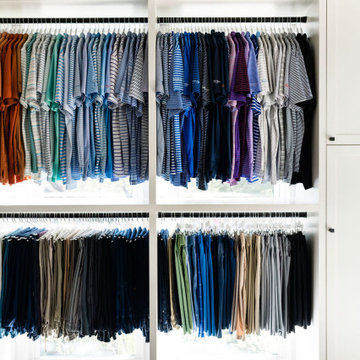 Color-Coordinated Double Hanging