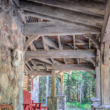 Arlee Montana Concrete Log Cabin