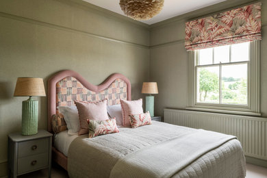 Classic bedroom in London.