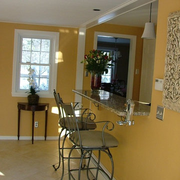 Transitional kitchen /family room
