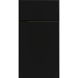 Jensen Maple Black Cabinets - Storage Cabinets
