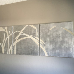 PLASTER AND FIBER SERIES - Mixed Media Art