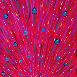 The Peacock, sold - Paintings