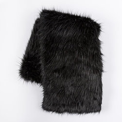 Faux Fur High-Sheen Throw - Products