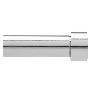 Cappa 1 Single Rod 66 120 Transitional Curtain Rods By Umbra