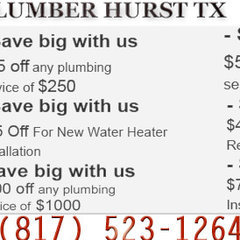 Plumber Hurst TX
