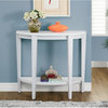 Accent Table, Console, Entryway, Narrow, Sofa, Laminate, White