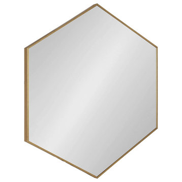 6-Sided Hexagon Wall Mirror