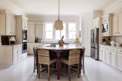 Example of a kitchen design in Houston