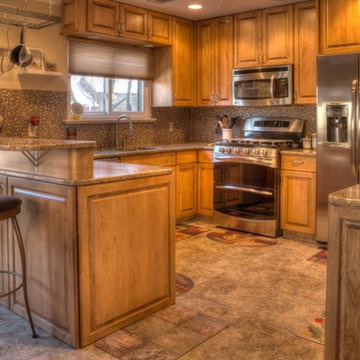 Maple Raised Panel Kitchen Reface Project