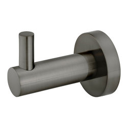 MEIR SHADOW ROUND ROBE HOOK SKU: MR03-R-PVDGM - Robe & Towel Hooks